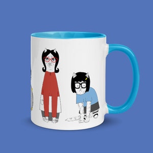 Bob&#39;s Burgers Cat Art Mug