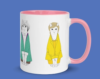 Golden Girls Cat Art Mug