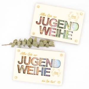 Cadeau d'argent personnalisé pour la consécration des jeunes, personnalisé avec nom, carte cadeau en bois, emballage cadeau, donner de l'argent
