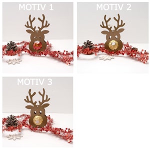 KRONLY Roststecker Rentier - Weihnachtsdeko Für Garten 43cm