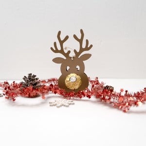 Acevegue 60 Stück Weihnachtsanhänger,Weihnachtsba Produktbild-Vorschau 4