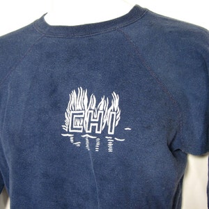Vintage CHI The Great Chicago Fire Anniversary Sweatshirt Sz.M 1970's image 1