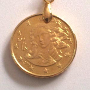 本物の 1 セント硬貨で作られたヴィンテージ 1984 年 USA コイン