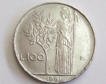 アンティークイタリア100リラ1968年コイン 1968年 イタリア 100リラ 硬貨並品 - メルカリ
