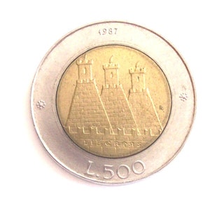 500 lire san marino - Etsy 日本