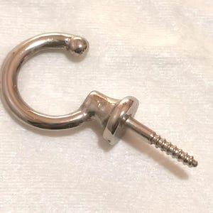 Vintage Italy High quality polished chrome iron hooks. Coat hooks. hangers, hooks. polished chrome hooks.Art, 2319