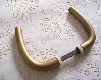 Vintage Italy Round handle in aluminum bronze color of very high quality.Handle bronze color Italian Designer.bronze aluminum handle,Art1153