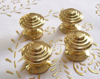 Italië Messing knoppen in hoge kwaliteit. messing gepolijste knop. glanzende messing lade knobbel.draaide messing. Diam.mm.25.Prijs voor 1 knob.art.57