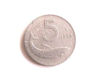 ヴィンテージ イタリア 1957 年 非常に希少な 100 リラ コイン - Etsy 日本