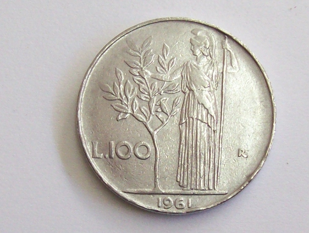 3461【イタリア】100リラ　硬貨　コイン　古銭　100枚セット 3461【イタリア】100リラ 硬貨 コイン 古銭 100枚セット 美術品