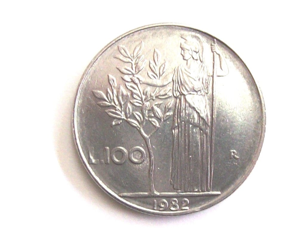 100 lire 1957 - Etsy 日本