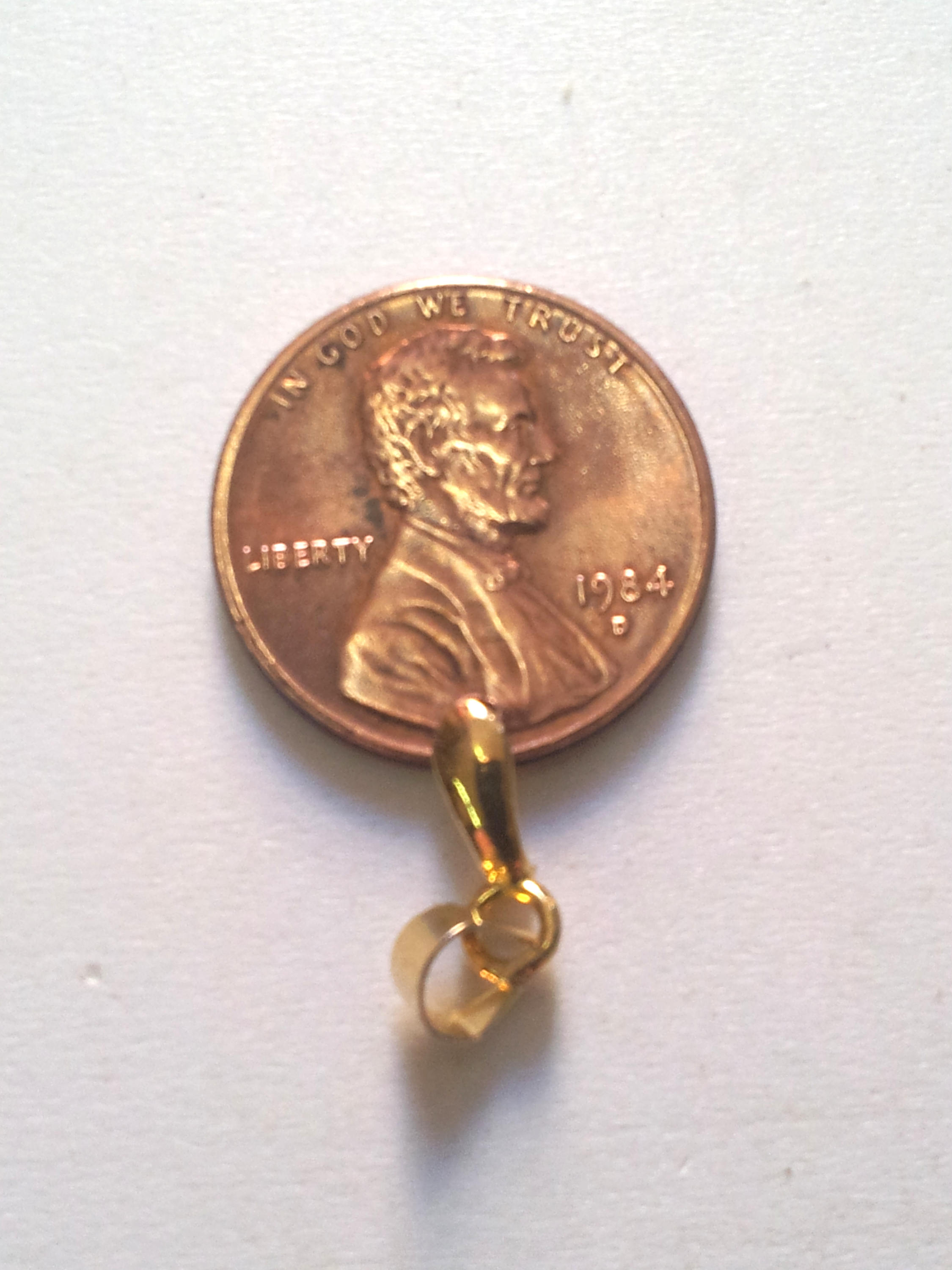 1984年 エイブラハム・リンカーン 1セント硬貨 本物の 1 セント硬貨で