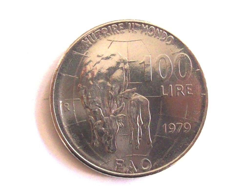 100 lire 1979 - Etsy 日本