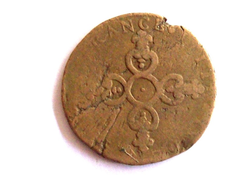 francese antica. Regno di Luigi XIIII di Francia 1658 Etsy