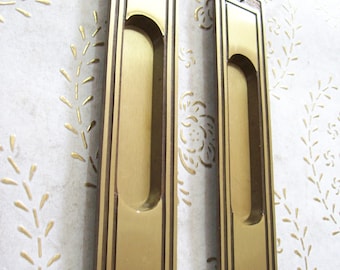 Italy Recessed  Brass bronze handles in high quality. satin bronze handle , handle bronze.length mm.120 width mm. 45 height mm. 10.art.1280