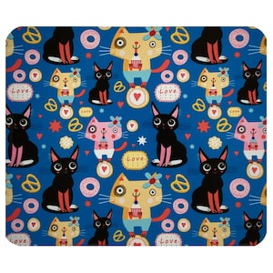 Datormusmatta Matta Skrivbordstillbehör Kontorsdekor Barnrum Söta Katter