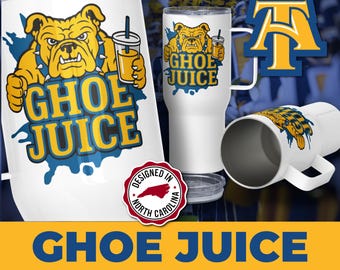 NCAT Aggie GHOE Juice Tumbler | HBCU Pride Stainless Steel Cup