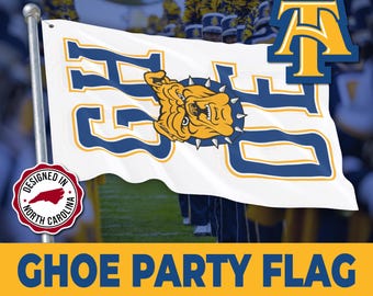 NC A&T Aggie Flag – GHOE Homecoming Tailgate Decor