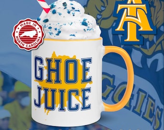 North Carolina A&T Homecoming ***GHOE Juice*** 2-Toned Ceramic Coffee Mug - Aggie Pride!