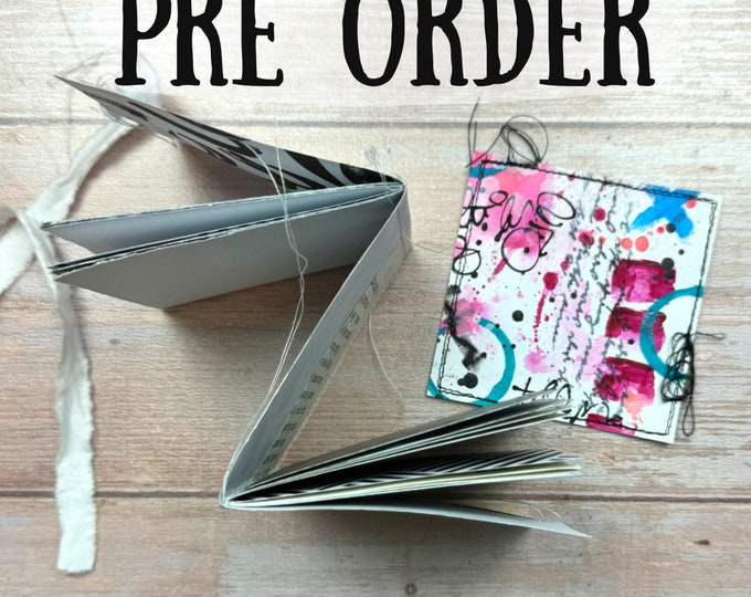 Art Journal August Mixed Media Kit PRE ORDER, Art Journal, Zig Zag