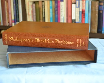Large Book, "Shakespeare's Blackfriars Playhouse". Vintage, like new 1964, hardback, 577 pages.