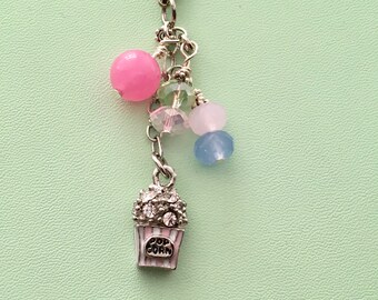 APC004 Golden Green Mosaic Angel Planner Charm