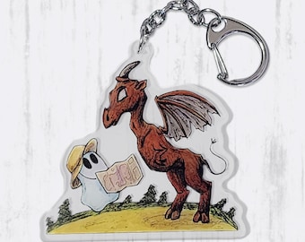 259 -Jersey Devil | Traveling Ghost | Keychains | Pine Barrens