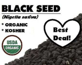 Organic BLACK SEED - Nigella Sativa
