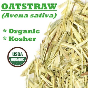 Organic OATSTRAW - Avena sativa, oat straw