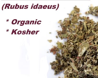 Organic RASPBERRY LEAF - Rubus idaeus dried herb