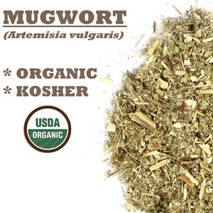 Organic MUGWORT -  Artemisia vulgaris Dried Herb, magic herbs