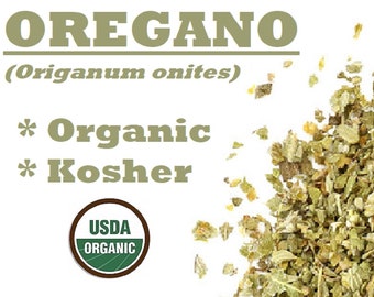 Organic OREGANO - Origanum onites herb spice, pot marjoram