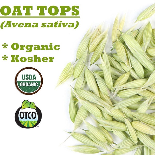 Organic OAT TOPS - Avena Sativa herb