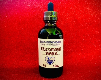 EUCOMMIA BARK Tincture - Eucommia ulmoides Herbal Extract, du zhong, gutta-percha, Tochu, Cortex Eucommiae, Jing herbs