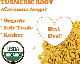 Organic TURMERIC ROOT - Curcuma longa