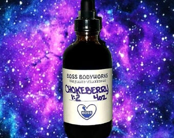 Tintura orgánica de ARONIA - Baya de aronia morada, extracto de hierbas de Aronia prunifolia