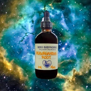 Organic ASHWAGANDHA Tincture - Withania somnifera Herbal Extract