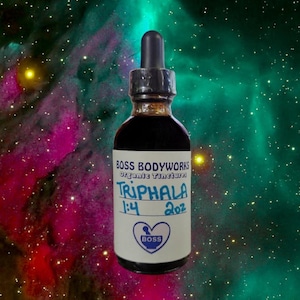 Organic TRIPHALA Tincture - Amalaki, Haritaki, Bibhitaki, Emblica officinalis, Terminalia chebula, Terminalia belerica Herbal Extract