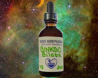 Organic GINKGO BILOBA Tincture - Herbal Extract