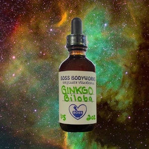 Organic GINKGO BILOBA Tincture - Herbal Extract