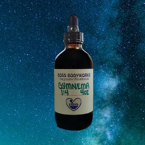 Organic GYMNEMA LEAF Tincture - Gymnema sylvestre Herbal Extract