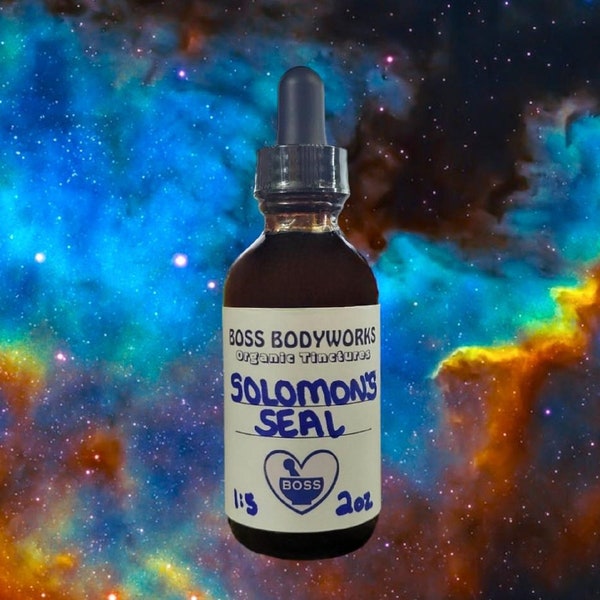 Organic SOLOMON'S SEAL ROOT Tincture - Polygonatum biflorum Herbal Extract