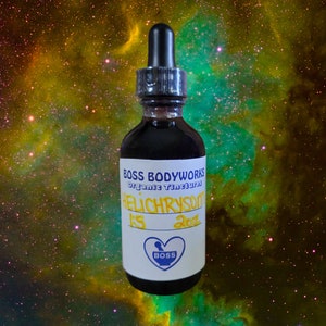 Organic HELICHRYSUM FLOWER Tincture - Helichrysum arenarium Herbal Extract