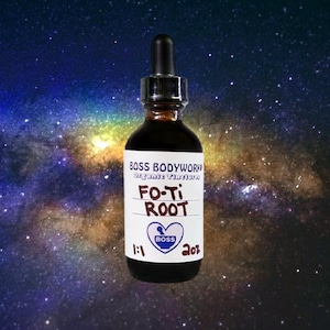 Organic HE SHOU WU Tincture - Fo-Ti Root, Polygonum multiflorum Herbal Extract