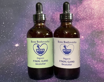 Organic PINEAL Tonic ~ Third Eye, Herbal  Vinegar Extract with FREE oxymel recipe