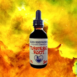 Organic TURMERIC Tincture - Curcuma longa Herbal Extract