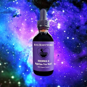 Organic Sleep Tincture - Valerian, California Poppy, Lemon Balm, Herbal Extract