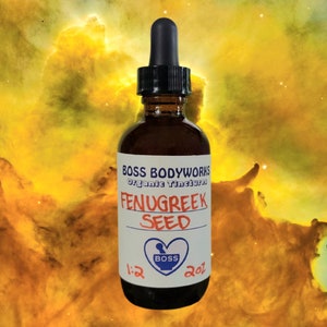 Organic FENUGREEK SEED Tincture - Trigonella foenum graecum Herbal Extract