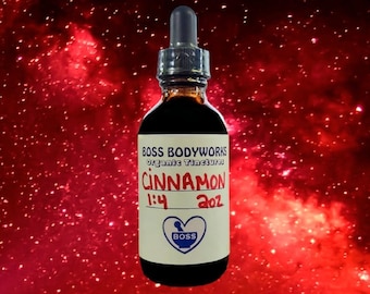 Organic CINNAMON Tincture - Cinnamomum verum Herbal Extract