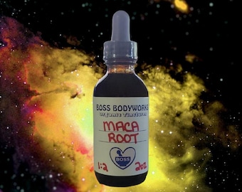 Organic MACA ROOT Tincture - Lepidium meyenii Herbal Extract, yellow maca, red maca, black maca, adaptogen